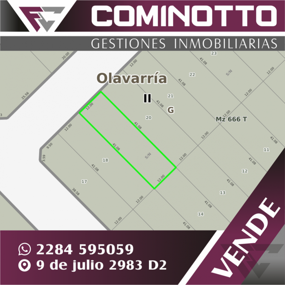 Foto Terreno en Venta en Olavarria, Buenos Aires - pix64888913 - BienesOnLine