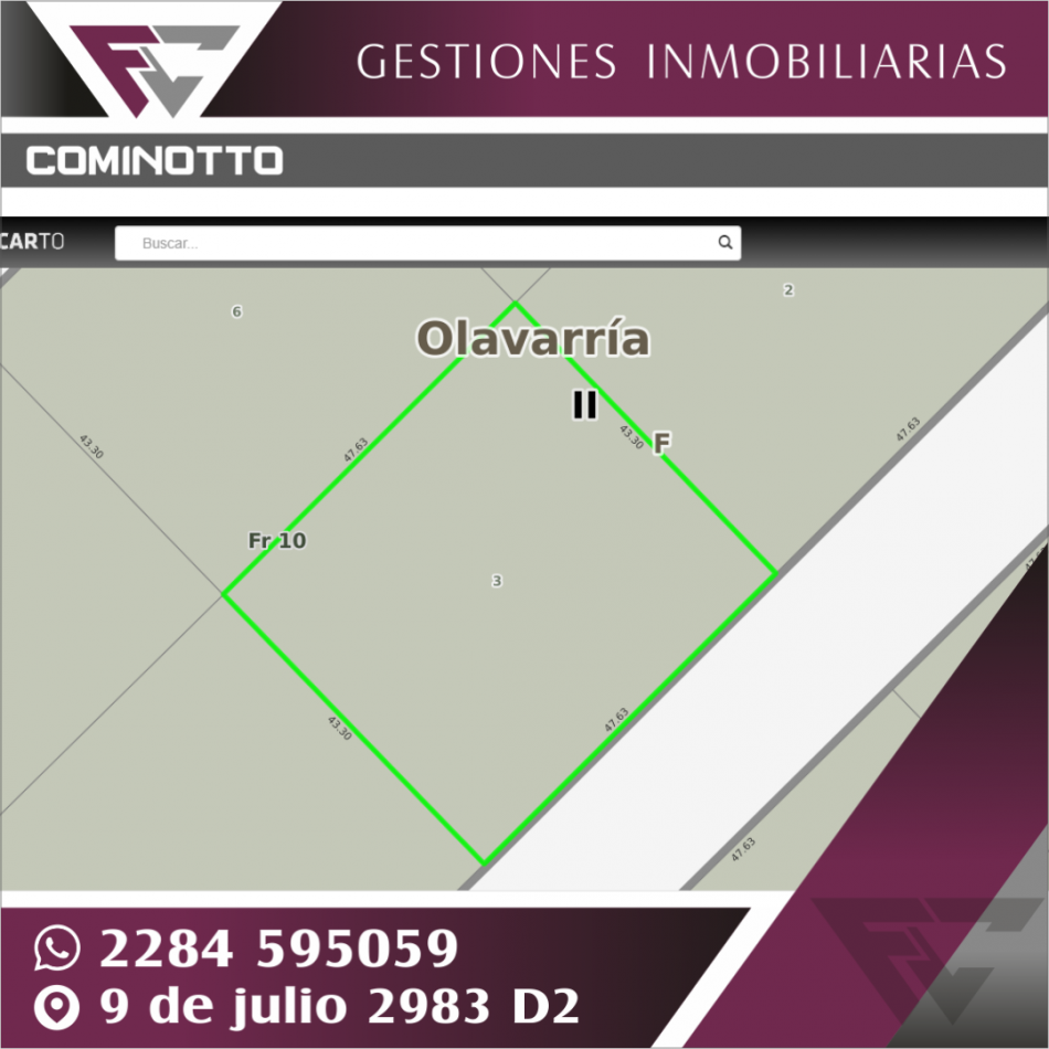 Foto Terreno en Venta en Olavarria, Buenos Aires - pix64897913 - BienesOnLine